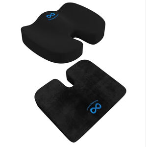 NEW Auto Seat Cushion & Wedge Cushion Bundle Supportive Relief